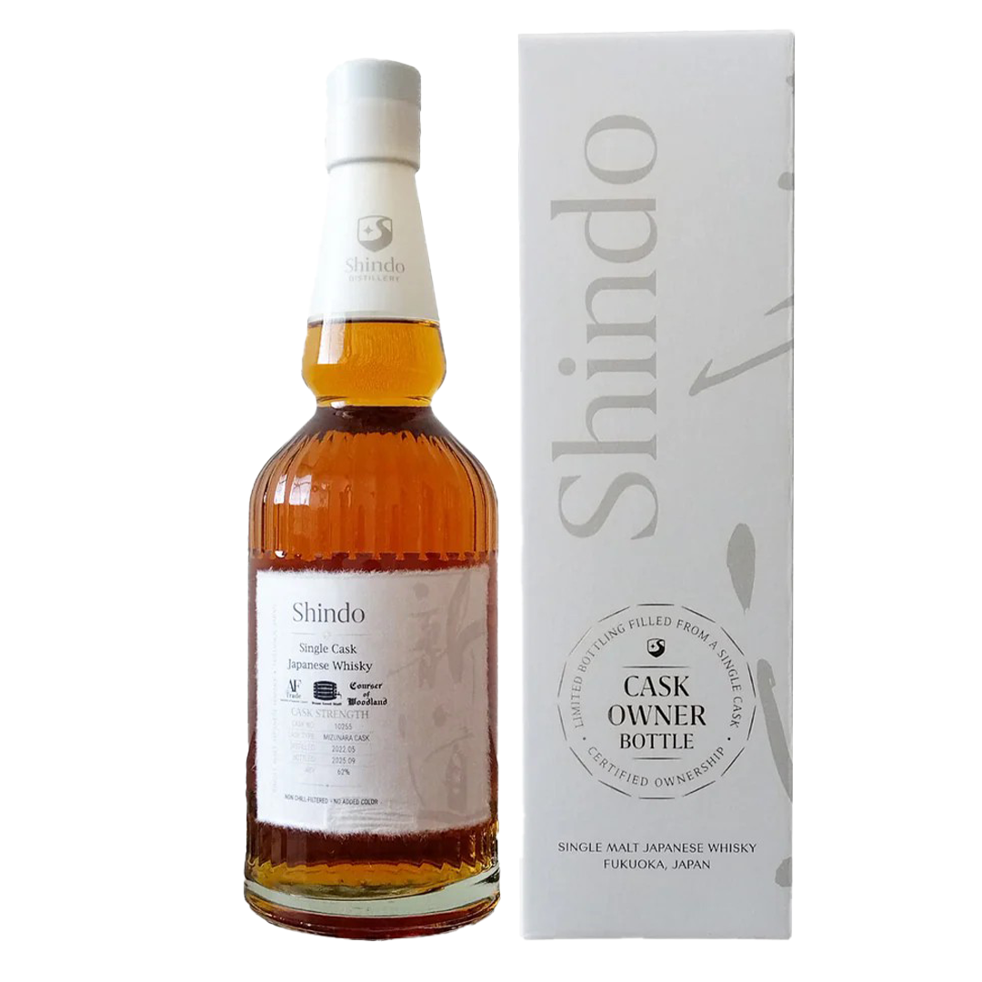 Shindo 新道 シングルカスク #10255 Mizunara Cask exclusively for HK