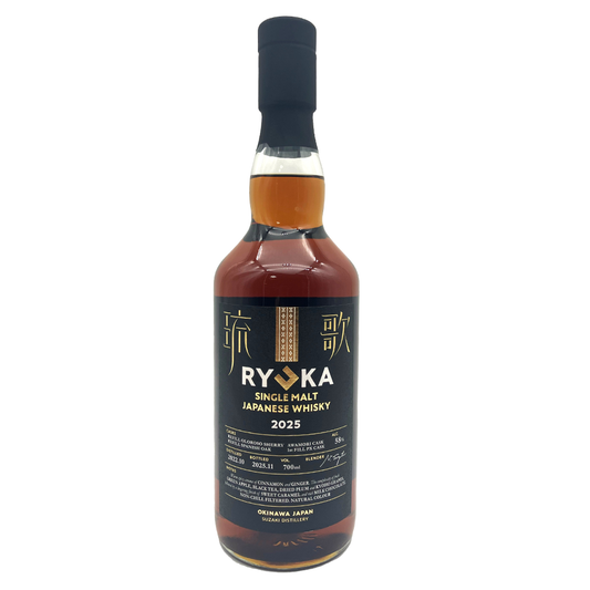 Ryuka 琉歌 SINGLE MALT JAPANESE WHISKY 2025