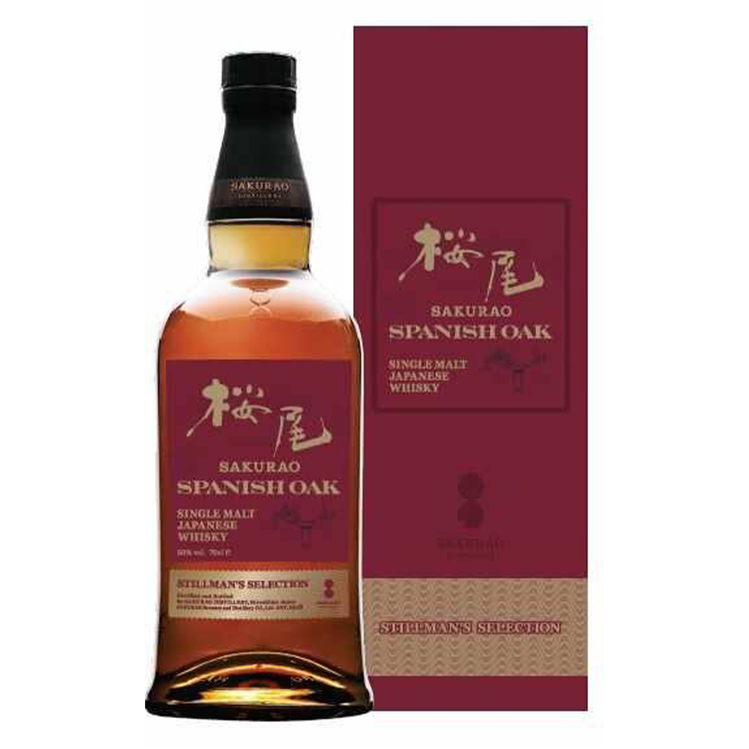 Sakurao 桜尾 ジャパニーズウイスキー SPANISH OAK STILLMAN'S SELECTION