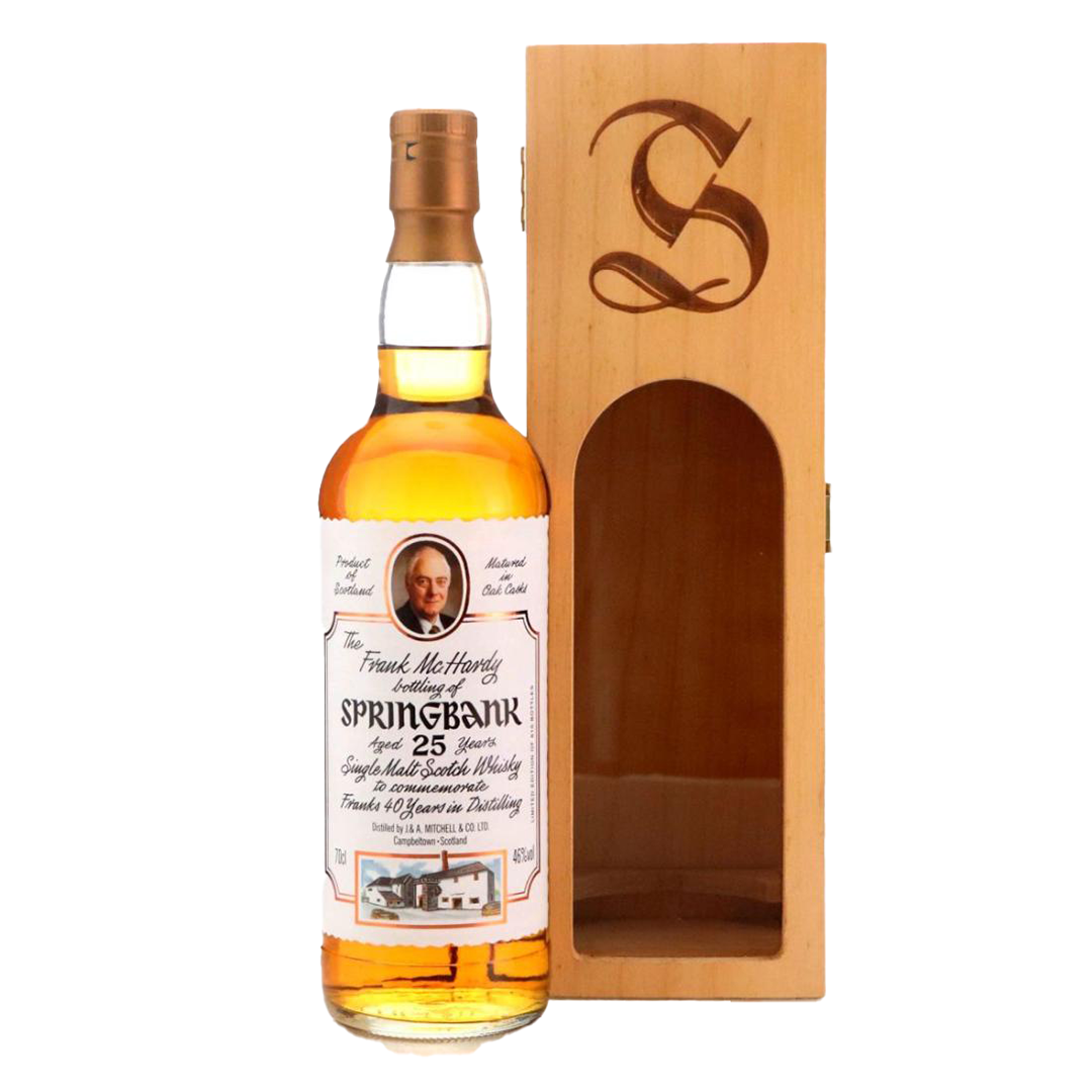 Springbank スプリングバンク 1974 25年 Frank McHardy 40 Years in Distilling