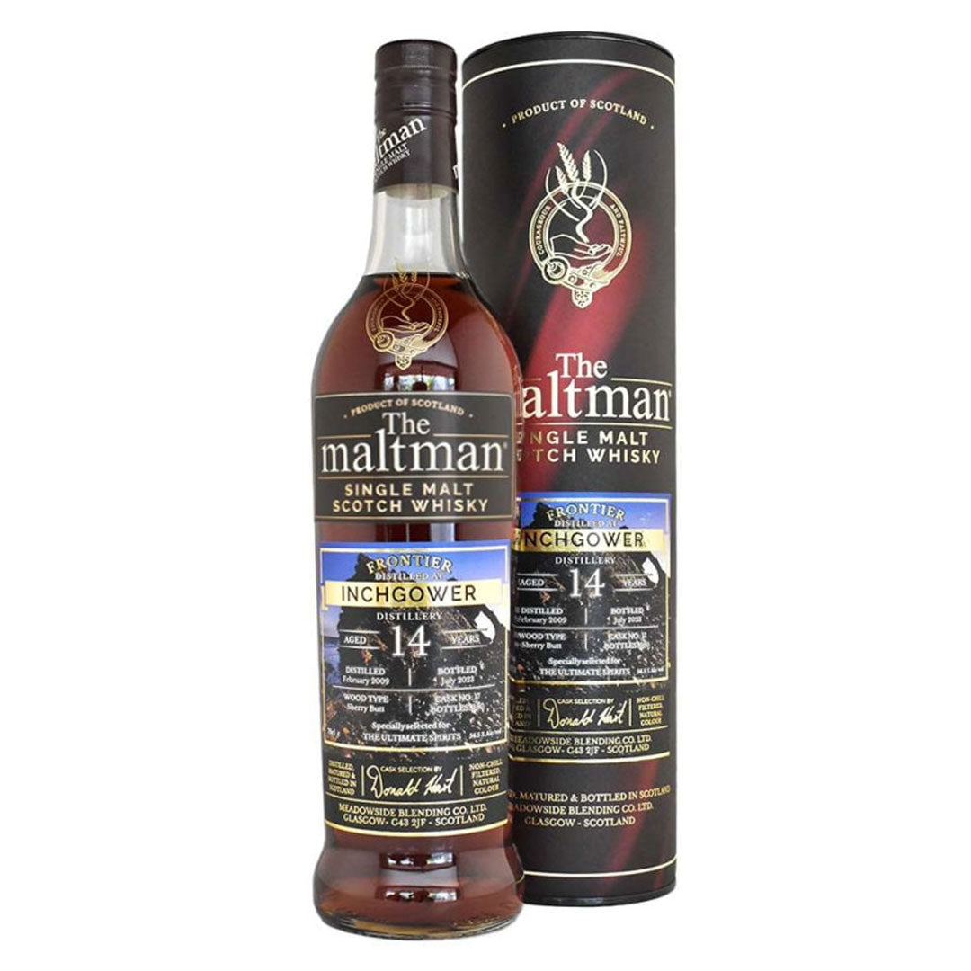 Ultim Rudder The Maltman Inchgower モルトマン「フロンティア」 インチガワー 2009-2023 14年 FOR THE ULTIM ...