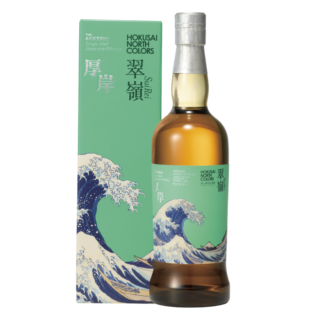 Akkeshi 厚岸シングルモルトジャパニーズウイスキー HOKUSAI NORTH Akkeshi 厚岸シングルモルトジャパニーズウイスキー HOKUSAI NORTH