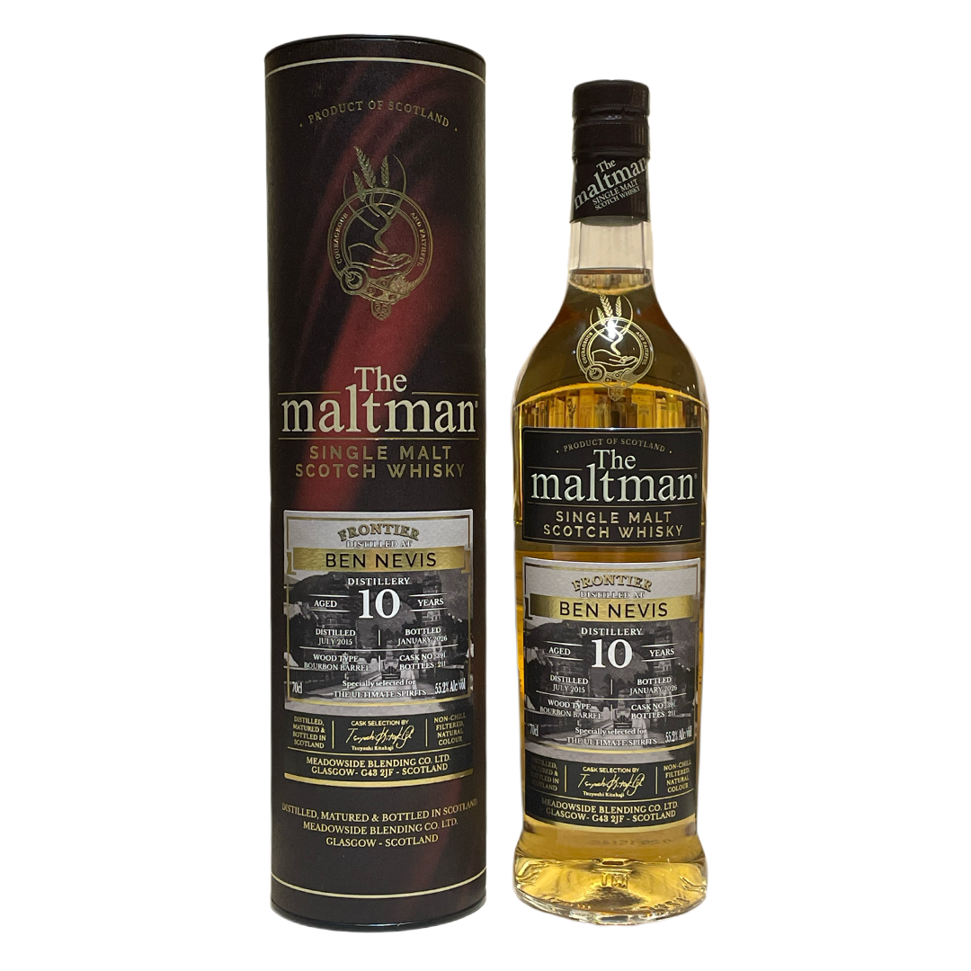 Ben Nevis ベンネヴィス 2015 10年 モルトマン「フロンティア」 FOR THE ULTIMATE SPIRITS