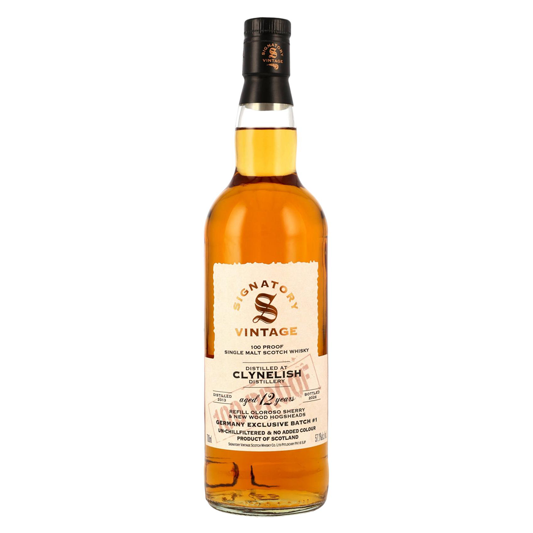 Clynelish クライヌリッシュ 2013 12年 シグナトリー 100 PROOF Edition Germany Exclusive