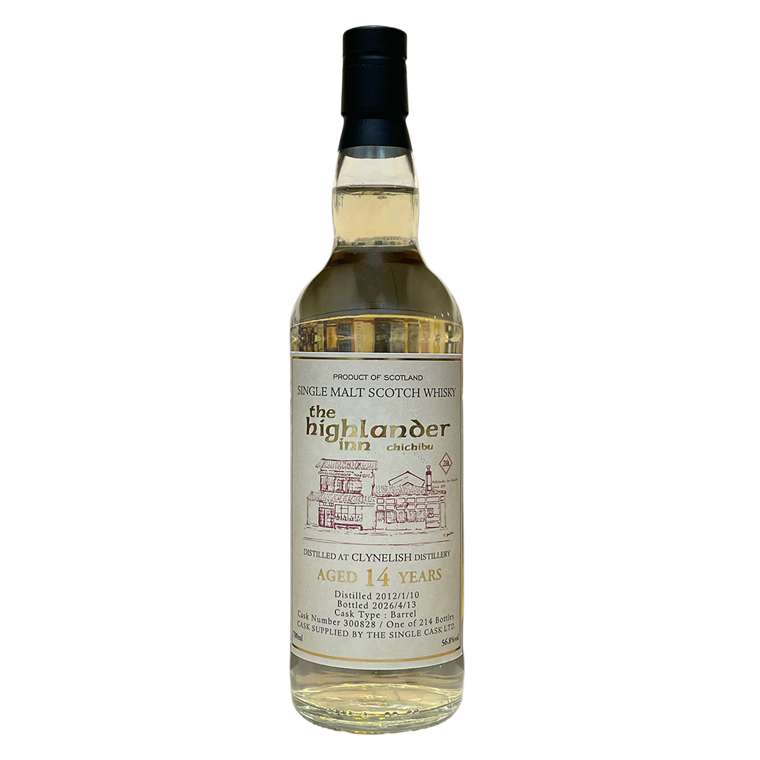 Clynelish クライヌリッシュ 2012 14年 Highlander Inn 秩父店 7周年記念ボトル
