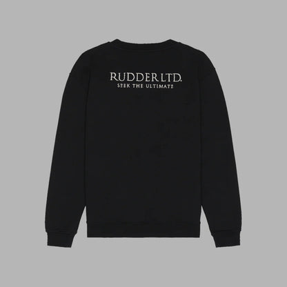 RUDDER 刺繍 Back Logo Sweat Top