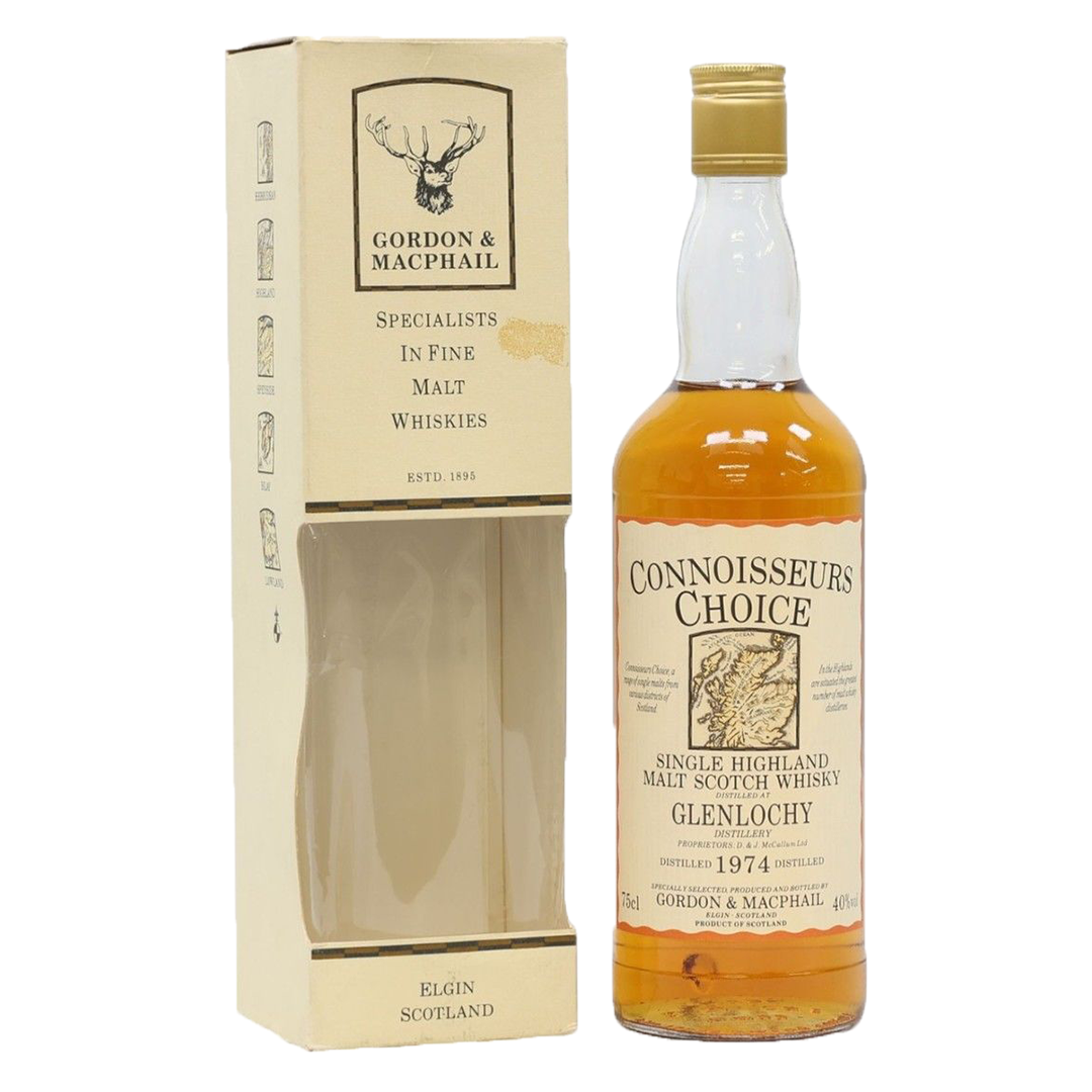 Glenlochy グレンロッキー 1974 クリームマップラベル ゴードン＆マクファイル コニッサーズチョイス