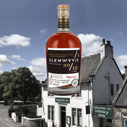 【抽選対象】 GlenWyvis グレンウィヴィス 2018 #224 RUDDER LTD. x Highlander Inn Craigellachie