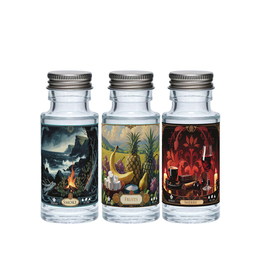 暮らしと珈琲 × RUDDER  ウイスキーミニボトル３種 (50m×3本)